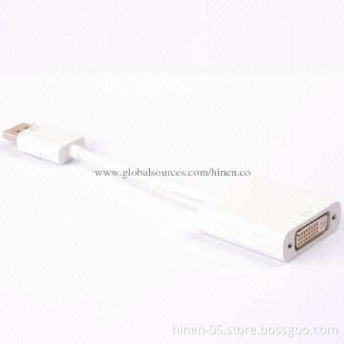 DisplayPort to DVI Adapter, 1,080P DVI Highest Video Resolution